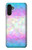 W3747 Polygone de drapeau trans Etui Coque Housse et Flip Housse Cuir pour Samsung Galaxy A13 4G