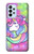 W3264 Pastel Licorne Etui Coque Housse et Flip Housse Cuir pour Samsung Galaxy A23