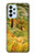 W3344 Henri Rousseau Tigre dans une tempête tropicale Etui Coque Housse et Flip Housse Cuir pour Samsung Galaxy A23