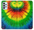 W3422 tie Dye Etui Coque Housse et Flip Housse Cuir pour Samsung Galaxy A23