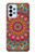 W3694 Modèle d'art hippie Etui Coque Housse et Flip Housse Cuir pour Samsung Galaxy A23