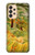 W3344 Henri Rousseau Tigre dans une tempête tropicale Etui Coque Housse et Flip Housse Cuir pour Samsung Galaxy A33 5G