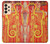 W3352 Gustav Klimt Médecine Etui Coque Housse et Flip Housse Cuir pour Samsung Galaxy A33 5G