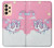 W3518 Licorne Dessin animé Etui Coque Housse et Flip Housse Cuir pour Samsung Galaxy A33 5G