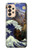W3851 Monde de l'art Van Gogh Hokusai Da Vinci Etui Coque Housse et Flip Housse Cuir pour Samsung Galaxy A33 5G