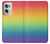 W3698 Drapeau de fierté LGBT Etui Coque Housse et Flip Housse Cuir pour OnePlus Nord CE 2 5G
