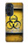 W3669 Graphique du réservoir de danger biologique Etui Coque Housse et Flip Housse Cuir pour Motorola Edge 30 Pro