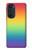 W3698 Drapeau de fierté LGBT Etui Coque Housse et Flip Housse Cuir pour Motorola Edge 30 Pro