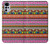 W2292 Motif tribal aztèque Etui Coque Housse et Flip Housse Cuir pour Motorola Moto G22