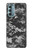 W3293 Urban Noir Camo Camouflage Etui Coque Housse et Flip Housse Cuir pour Motorola Moto G Stylus 5G (2022)