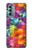 W3477 Motif abstrait de diamant Etui Coque Housse et Flip Housse Cuir pour Motorola Moto G Stylus 5G (2022)