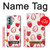 W3481 fraise Etui Coque Housse et Flip Housse Cuir pour Motorola Moto G Stylus 5G (2022)