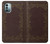 W3553 Couverture Livre millésimé Etui Coque Housse et Flip Housse Cuir pour Nokia G11, G21