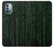 W3668 Code binaire Etui Coque Housse et Flip Housse Cuir pour Nokia G11, G21