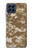 W3294 Armée Tan Coyote Camo Désert Camouflage Etui Coque Housse et Flip Housse Cuir pour Samsung Galaxy M53