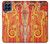 W3352 Gustav Klimt Médecine Etui Coque Housse et Flip Housse Cuir pour Samsung Galaxy M53