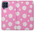 W3500 Motif floral rose Etui Coque Housse et Flip Housse Cuir pour Samsung Galaxy M53