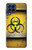 W3669 Graphique du réservoir de danger biologique Etui Coque Housse et Flip Housse Cuir pour Samsung Galaxy M53