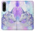 W3375 Licorne Etui Coque Housse et Flip Housse Cuir pour Sony Xperia 1 IV