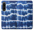 W3671 Tie Dye bleu Etui Coque Housse et Flip Housse Cuir pour Sony Xperia 1 IV