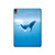 W0843 Baleine bleue Tablet Etui Coque Housse pour iPad Air (2022, 2020), Air 11 (2024), Pro 11 (2022)