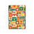 W1873 Motif de l'Ouest Tablet Etui Coque Housse pour iPad Air (2022, 2020), Air 11 (2024), Pro 11 (2022)