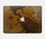 W2861 Carte antique du monde Etui Coque Housse pour MacBook Air 13″ (2022,2024) - A2681, A3113