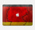 W2935 Allemagne Drapeau Carte Etui Coque Housse pour MacBook Air 13″ (2022,2024) - A2681, A3113