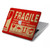 W3552 Millésime Étiquette fragile Etui Coque Housse pour MacBook Air 13″ (2022,2024) - A2681, A3113