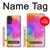 W2488 Tie Dye Couleur Etui Coque Housse et Flip Housse Cuir pour Motorola Moto G (2022)