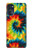 W3459 tie Dye Etui Coque Housse et Flip Housse Cuir pour Motorola Moto G (2022)