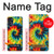 W3459 tie Dye Etui Coque Housse et Flip Housse Cuir pour Motorola Moto G (2022)