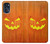 W3828 Citrouille d'Halloween Etui Coque Housse et Flip Housse Cuir pour Motorola Moto G (2022)