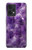 W3713 Graphique violet améthyste à quartz imprimé Etui Coque Housse et Flip Housse Cuir pour OnePlus Nord CE 2 Lite 5G