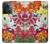 W3205 Fleurs Art Retro Etui Coque Housse et Flip Housse Cuir pour OnePlus 10R