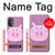 W3269 Porc Dessin animé Etui Coque Housse et Flip Housse Cuir pour OnePlus Nord N20 5G