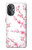 W3707 Fleur de cerisier rose fleur de printemps Etui Coque Housse et Flip Housse Cuir pour OnePlus Nord N20 5G