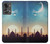 W3502 Coucher de soleil islamique Etui Coque Housse et Flip Housse Cuir pour OnePlus Nord 2T