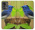 W3839 Oiseau bleu du bonheur Oiseau bleu Etui Coque Housse et Flip Housse Cuir pour OnePlus Nord 2T