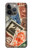 W3900 Timbres Etui Coque Housse et Flip Housse Cuir pour iPhone 13 Pro