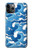 W3901 Vagues esthétiques de l'océan de tempête Etui Coque Housse et Flip Housse Cuir pour iPhone 11 Pro Max