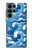 W3901 Vagues esthétiques de l'océan de tempête Etui Coque Housse et Flip Housse Cuir pour Samsung Galaxy S22 Ultra