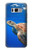 W3898 Tortue de mer Etui Coque Housse et Flip Housse Cuir pour Samsung Galaxy S8 Plus