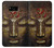 W3874 Symbole Ohm du visage de Bouddha Etui Coque Housse et Flip Housse Cuir pour Samsung Galaxy S8