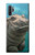 W3871 mignon, bébé, hippopotame, hippopotame Etui Coque Housse et Flip Housse Cuir pour Samsung Galaxy Note 10 Plus