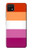 W3887 Drapeau de la fierté lesbienne Etui Coque Housse et Flip Housse Cuir pour Samsung Galaxy A22 5G