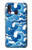 W3901 Vagues esthétiques de l'océan de tempête Etui Coque Housse et Flip Housse Cuir pour Samsung Galaxy A40