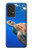 W3898 Tortue de mer Etui Coque Housse et Flip Housse Cuir pour Samsung Galaxy A53 5G