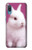 W3870 Mignon bébé lapin Etui Coque Housse et Flip Housse Cuir pour Samsung Galaxy A04, Galaxy A02, M02