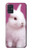 W3870 Mignon bébé lapin Etui Coque Housse et Flip Housse Cuir pour Samsung Galaxy A51